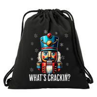 Funny Christmas Nutcracker Xmas Nutcrackers YAll Are Nuts Drawstring Bag