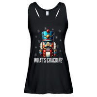 Funny Christmas Nutcracker Xmas Nutcrackers YAll Are Nuts Ladies Essential Flowy Tank