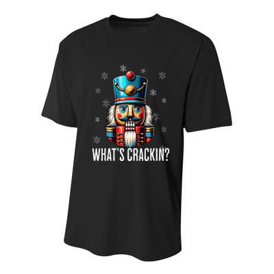 Funny Christmas Nutcracker Xmas Nutcrackers YAll Are Nuts Youth Performance Sprint T-Shirt