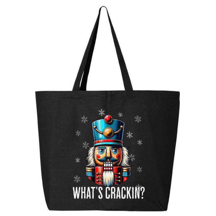 Funny Christmas Nutcracker Xmas Nutcrackers YAll Are Nuts 25L Jumbo Tote
