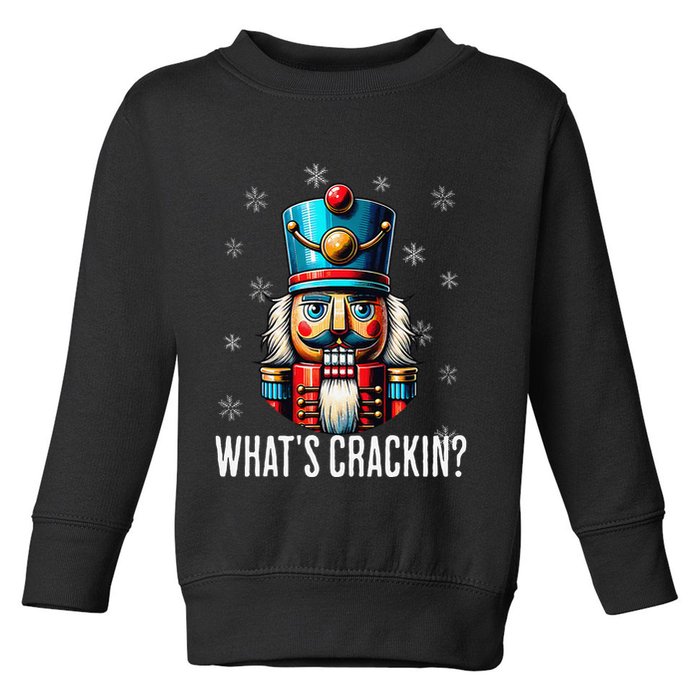 Funny Christmas Nutcracker Xmas Nutcrackers YAll Are Nuts Toddler Sweatshirt