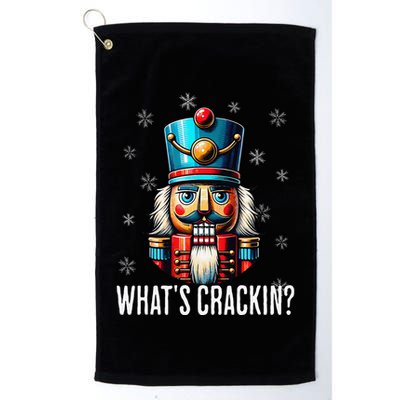 Funny Christmas Nutcracker Xmas Nutcrackers YAll Are Nuts Golf Towel