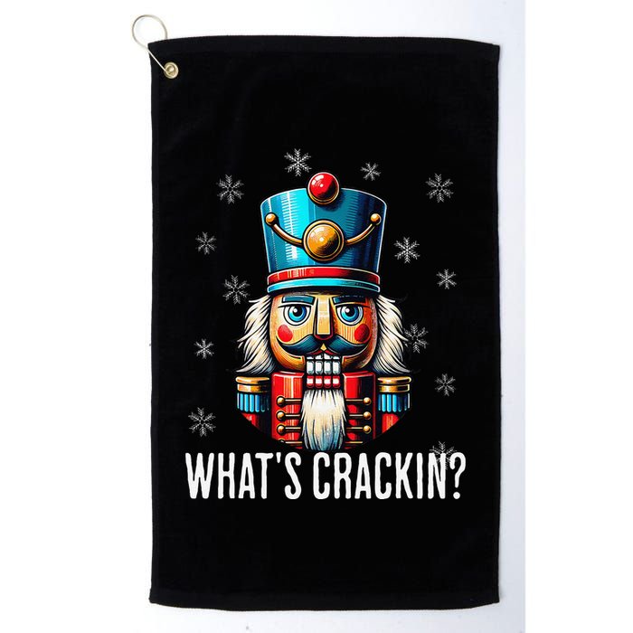 Funny Christmas Nutcracker Xmas Nutcrackers YAll Are Nuts Golf Towel