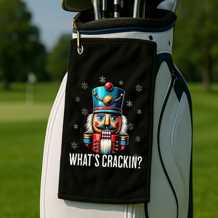 Funny Christmas Nutcracker Xmas Nutcrackers YAll Are Nuts Golf Towel