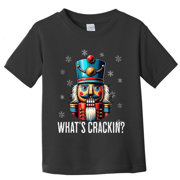 Funny Christmas Nutcracker Xmas Nutcrackers YAll Are Nuts Toddler T-Shirt