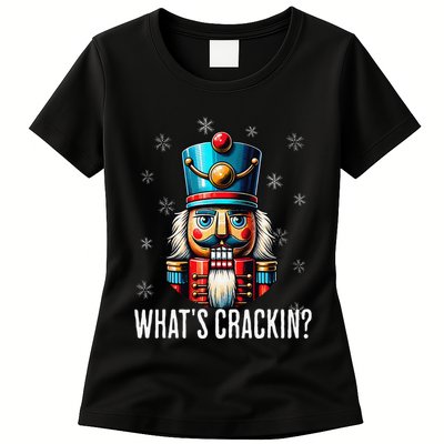 Funny Christmas Nutcracker Xmas Nutcrackers YAll Are Nuts Womens T-Shirt