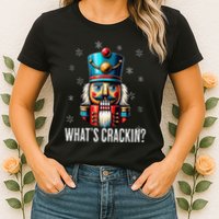 Funny Christmas Nutcracker Xmas Nutcrackers YAll Are Nuts Womens T-Shirt