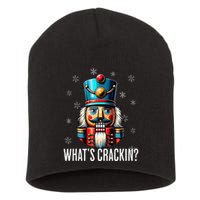 Funny Christmas Nutcracker Xmas Nutcrackers YAll Are Nuts Short Acrylic Beanie