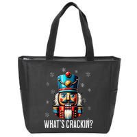 Funny Christmas Nutcracker Xmas Nutcrackers YAll Are Nuts Zip Tote Bag