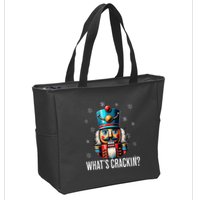 Funny Christmas Nutcracker Xmas Nutcrackers YAll Are Nuts Zip Tote Bag