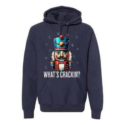 Funny Christmas Nutcracker Xmas Nutcrackers YAll Are Nuts Premium Hoodie