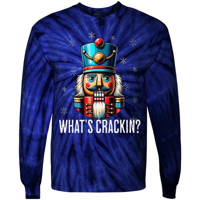 Funny Christmas Nutcracker Xmas Nutcrackers YAll Are Nuts Tie-Dye Long Sleeve Shirt