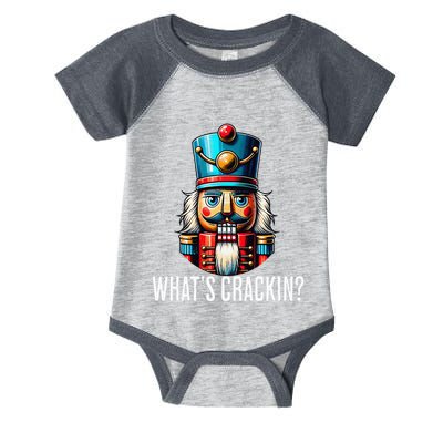 Funny Christmas Nutcracker Xmas Nutcrackers YAll Are Nuts Infant Baby Jersey Bodysuit