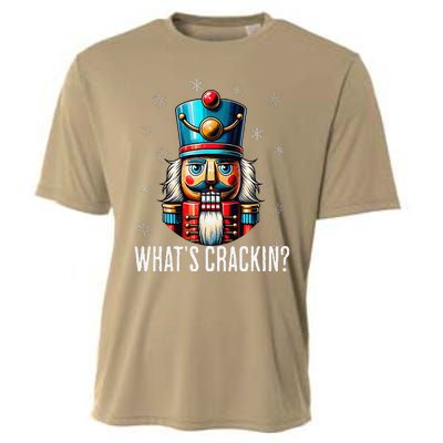 Funny Christmas Nutcracker Xmas Nutcrackers YAll Are Nuts Cooling Performance Crew T-Shirt