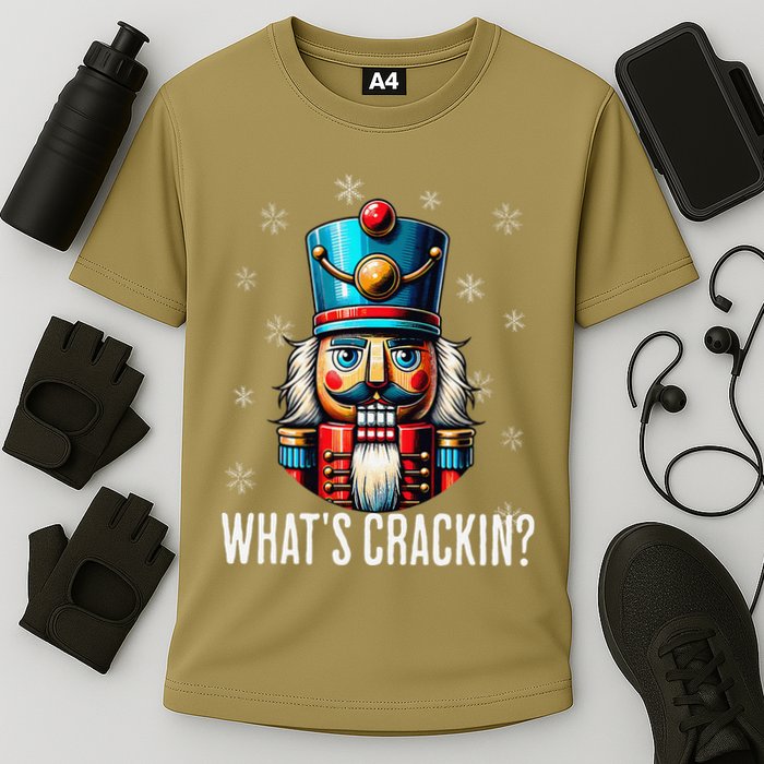 Funny Christmas Nutcracker Xmas Nutcrackers YAll Are Nuts Performance Shirt