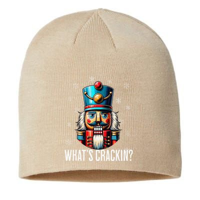 Funny Christmas Nutcracker Xmas Nutcrackers YAll Are Nuts Sustainable Beanie