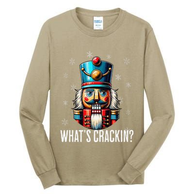 Funny Christmas Nutcracker Xmas Nutcrackers YAll Are Nuts Tall Long Sleeve T-Shirt