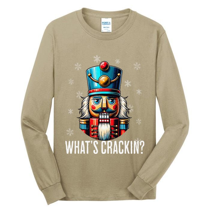 Funny Christmas Nutcracker Xmas Nutcrackers YAll Are Nuts Tall Long Sleeve T-Shirt