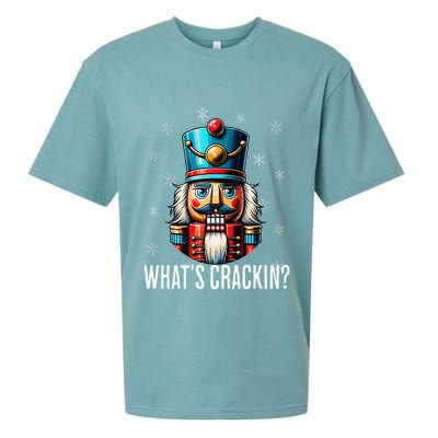Funny Christmas Nutcracker Xmas Nutcrackers YAll Are Nuts Sueded Cloud Jersey T-Shirt