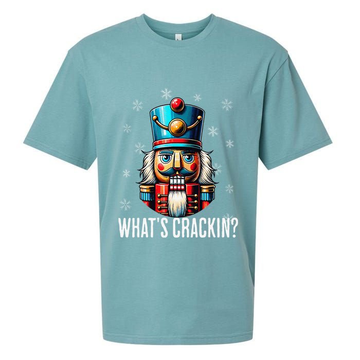Funny Christmas Nutcracker Xmas Nutcrackers YAll Are Nuts Sueded Cloud Jersey T-Shirt