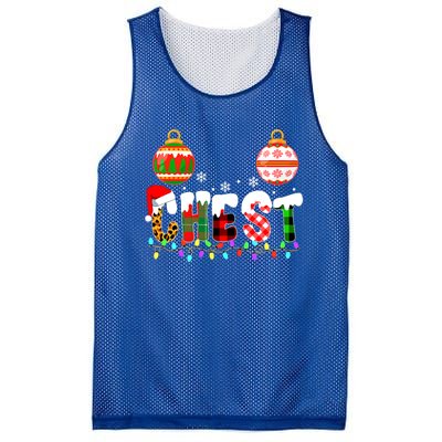 Funny Chest Nuts Couples Christmas Chestnuts Adult Matching Meaningful Gift Mesh Reversible Basketball Jersey Tank