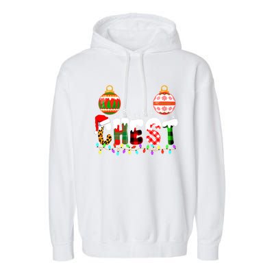 Funny Chest Nuts Couples Christmas Chestnuts Adult Matching Meaningful Gift Garment-Dyed Fleece Hoodie