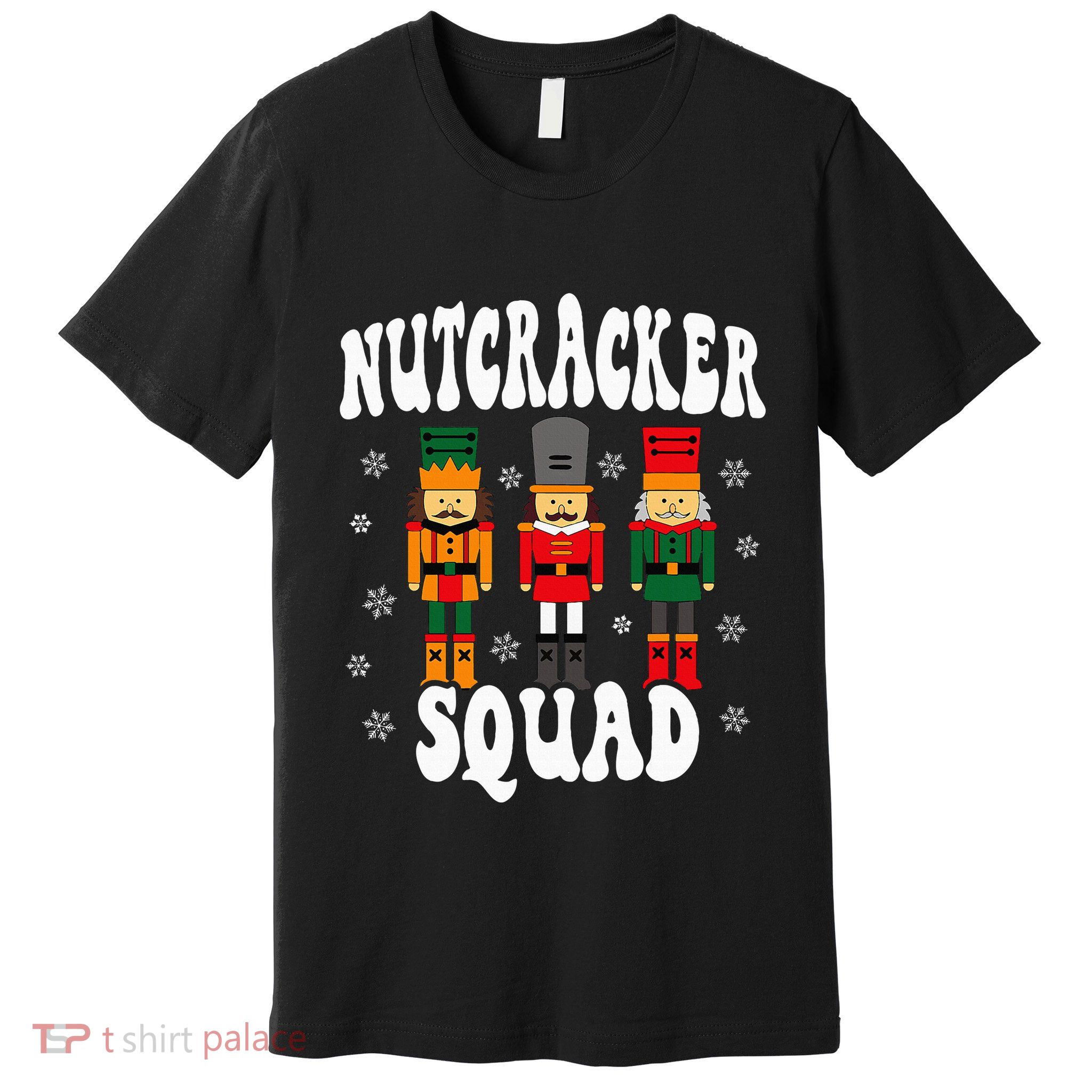 Funny Christmas Nutcracker Squad Premium T-Shirt