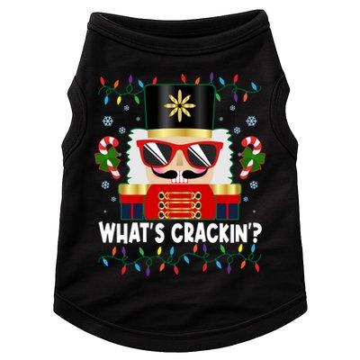 Funny Christmas Nutcracker Whats Crackin Doggie Tank