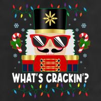 Funny Christmas Nutcracker Whats Crackin Beanie