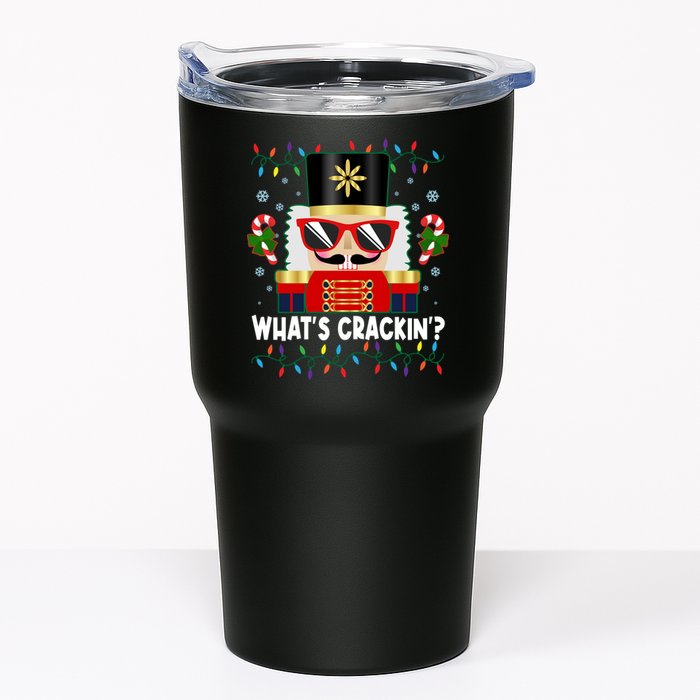 Funny Christmas Nutcracker Whats Crackin Tumbler