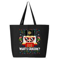 Funny Christmas Nutcracker Whats Crackin 25L Jumbo Tote