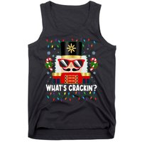 Funny Christmas Nutcracker Whats Crackin Tank Top