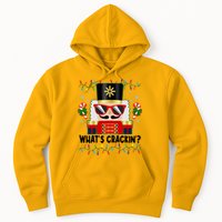 Funny Christmas Nutcracker Whats Crackin Hoodie