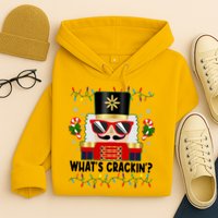 Funny Christmas Nutcracker Whats Crackin Hoodie