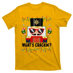 Funny Christmas Nutcracker Whats Crackin T-Shirt