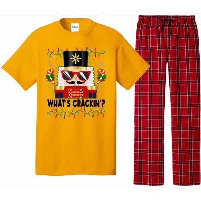 Funny Christmas Nutcracker Whats Crackin Pajama Set