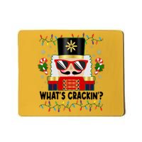 Funny Christmas Nutcracker Whats Crackin Mousepad