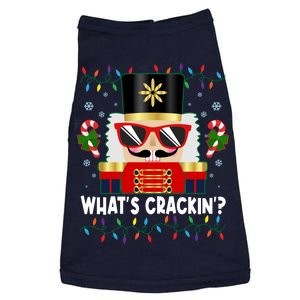 Funny Christmas Nutcracker Whats Crackin Doggie Tank