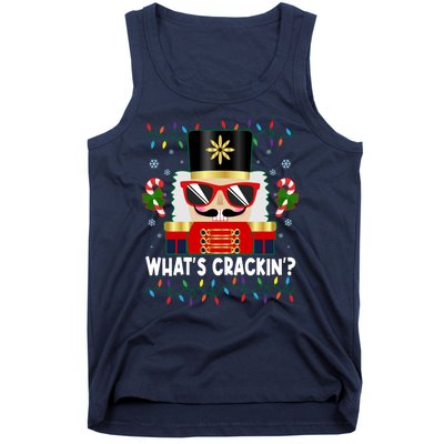 Funny Christmas Nutcracker Whats Crackin Tank Top