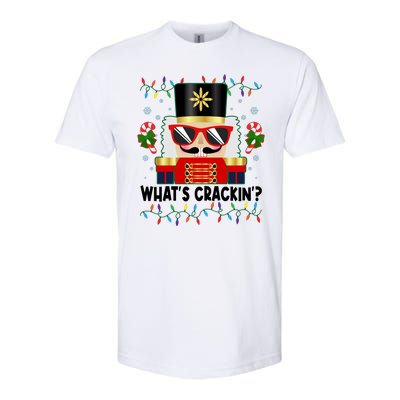 Funny Christmas Nutcracker Whats Crackin Softstyle CVC T-Shirt