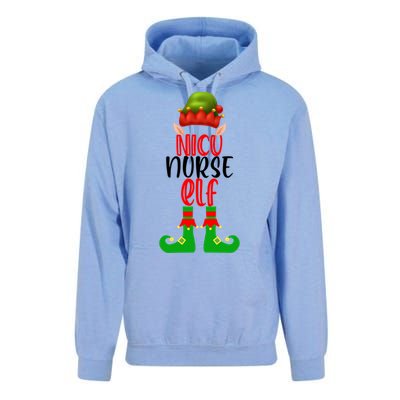 Funny Christmas Nurse Elf Outfit Funny Gift Unisex Surf Hoodie