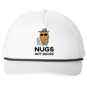 Funny Chicken Nuggets Nugs Not Drugs Snapback Five-Panel Rope Hat