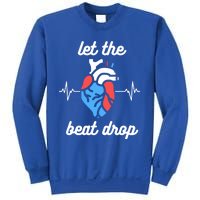 Funny Cardiac Nurse Let The Beat Drop Cardiologist Heart Great Gift Sweatshirt