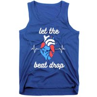 Funny Cardiac Nurse Let The Beat Drop Cardiologist Heart Great Gift Tank Top