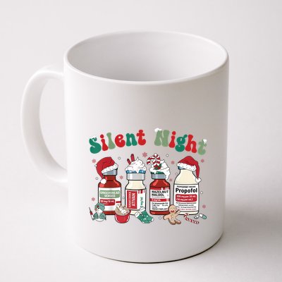 Funny Christmas Nurse Medical Christmas Icu Nicu Rn Er Nurse Mug