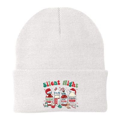 Funny Christmas Nurse Medical Christmas Icu Nicu Rn Er Nurse Beanie