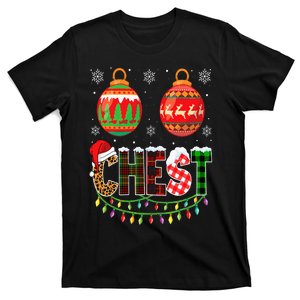 Funny Chest Nuts Couples Christmas Chestnuts Adult Matching T-Shirt