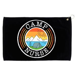 Funny Camp Nurses Meaningful Gift For Summer Camp Nurse Nursing Gift Grommeted Golf Towel