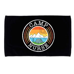 Funny Camp Nurses Meaningful Gift For Summer Camp Nurse Nursing Gift Microfiber Hand Towel