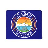 Funny Camp Nurses Meaningful Gift For Summer Camp Nurse Nursing Gift Mousepad